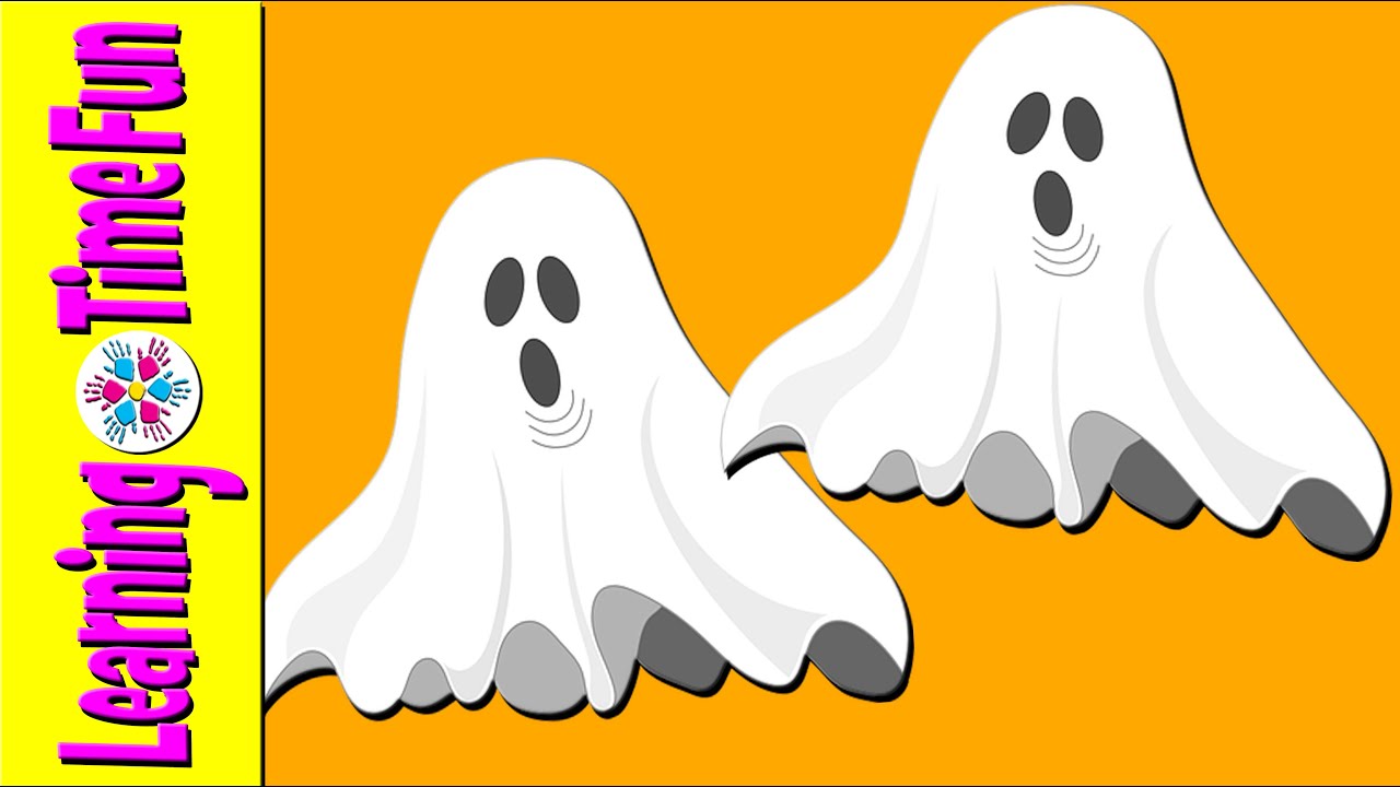 Count to Ten (10) with Spooky Ghosts | HALLOWEEN Activities | Kid's Math | Halloween Math