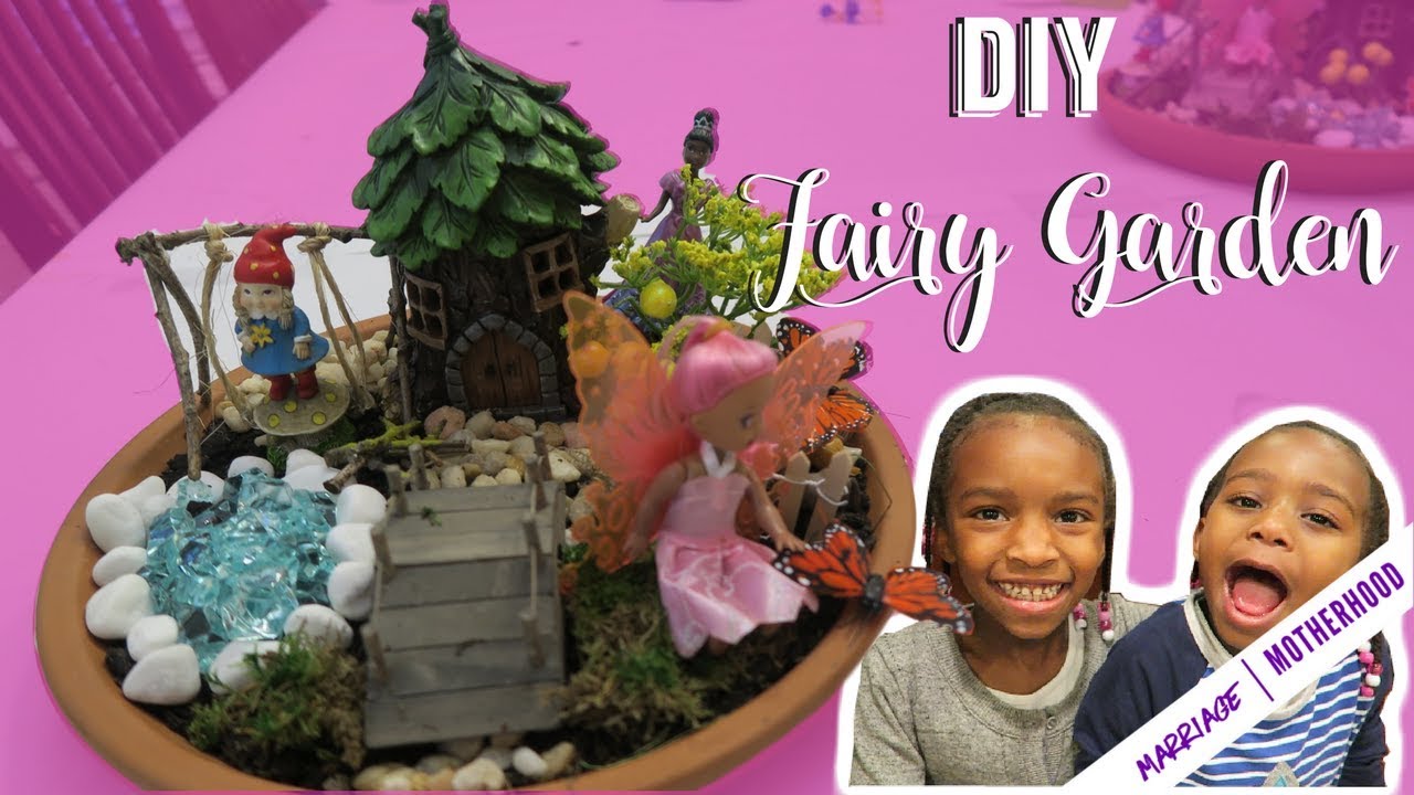DIY FAIRY GARDEN - Fun kid friendly Spring Time Activity 🌸🧚
