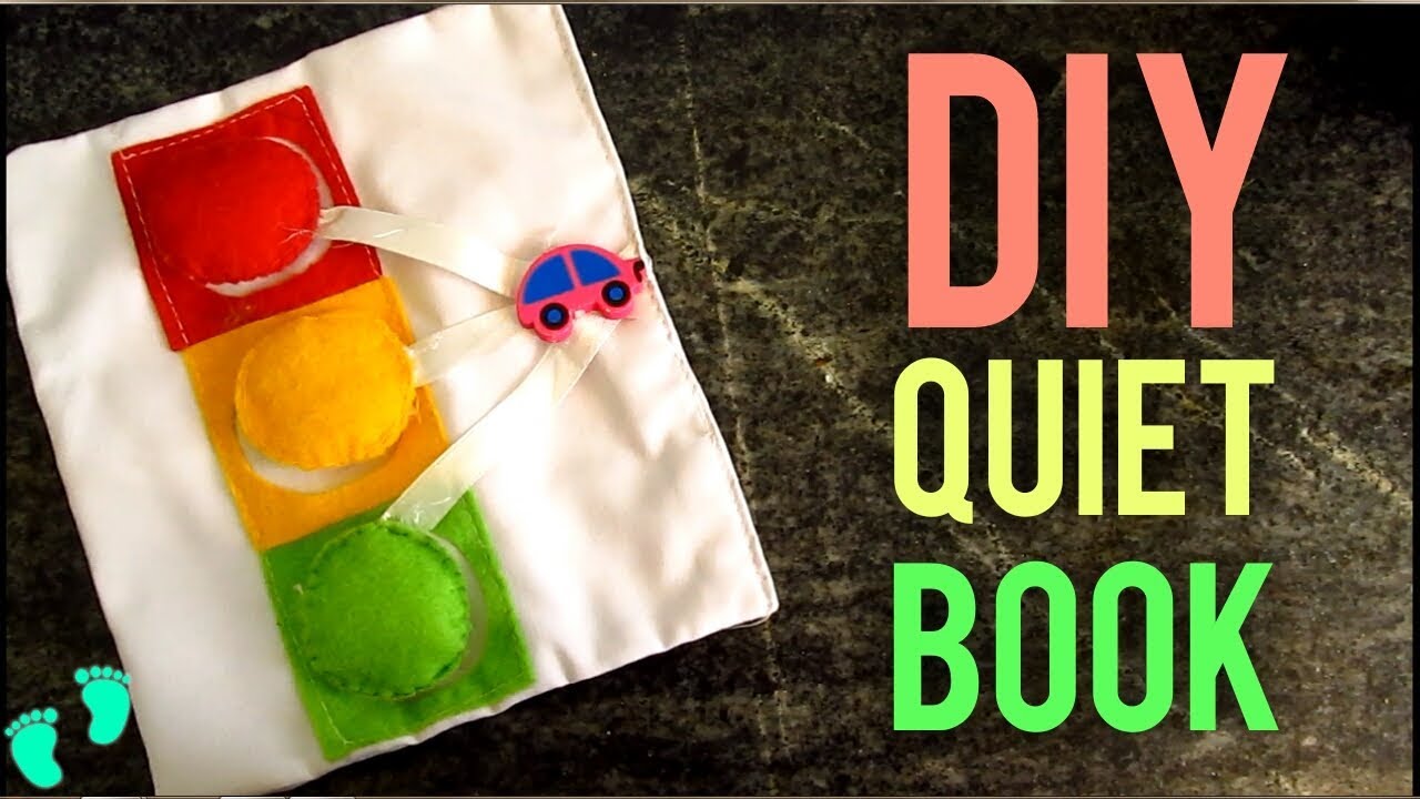 DIY Quiet Book/Activity Book/Busy Book for Baby/Toddler/Kid