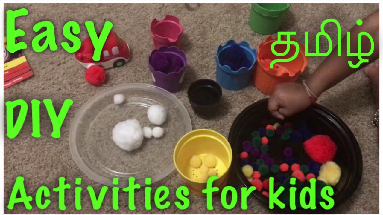Easy DIY activities for kids in தமிழ்