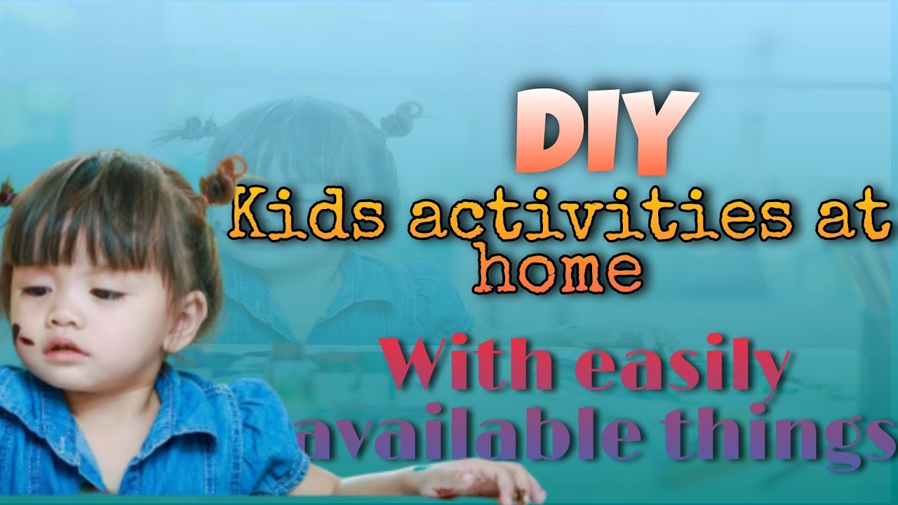 Easy and budget friendly diy activities  for kids brain development|screen time reducing activities