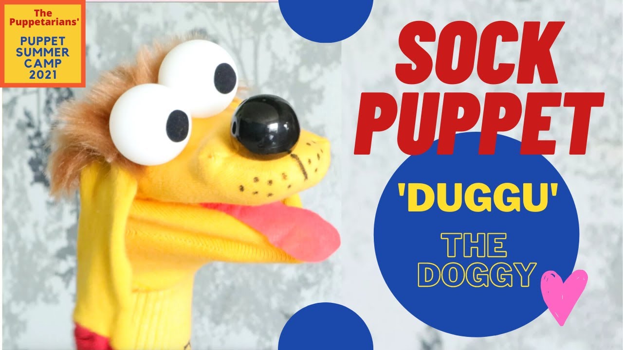Free Online Puppet Summer Camp 2021 | Activities for Kids | Session 1 - How to Make Sock Puppet Dog