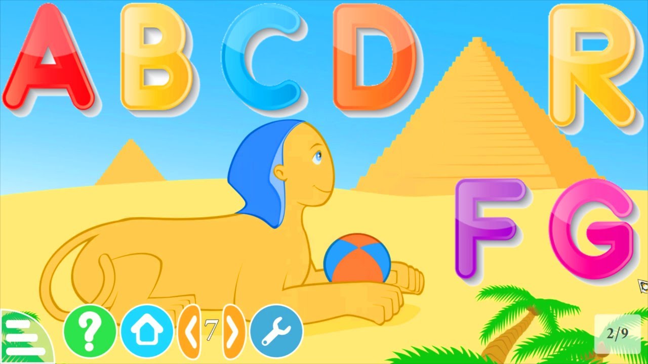 GCompris Learn the alphabet with this GCompris Falling Letters Activity for kids | ABCs for toddlers
