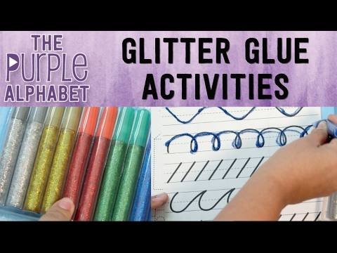 GLITTER GLUE ACTIVITIES to Do with Your Kids