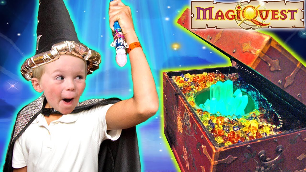 Great Wolf Lodge Indoor MagiQuest Family Fun Kid Activities for Children Wizarding | DavidsTV