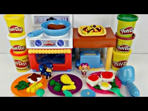 How to Make Play-Doh Making Kitchen & Oven Pizza Activity for Kids