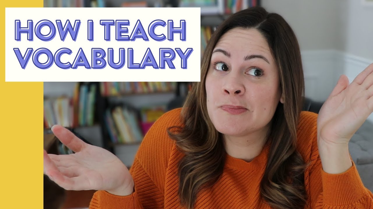 How to Teach Vocabulary in Grades K-2 | Vocabulary Activities for Kids
