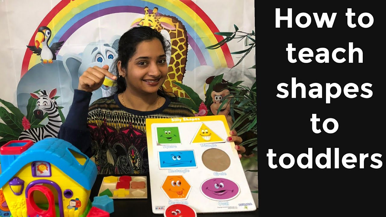 How to teach Shapes to toddlers | Activities for kid development