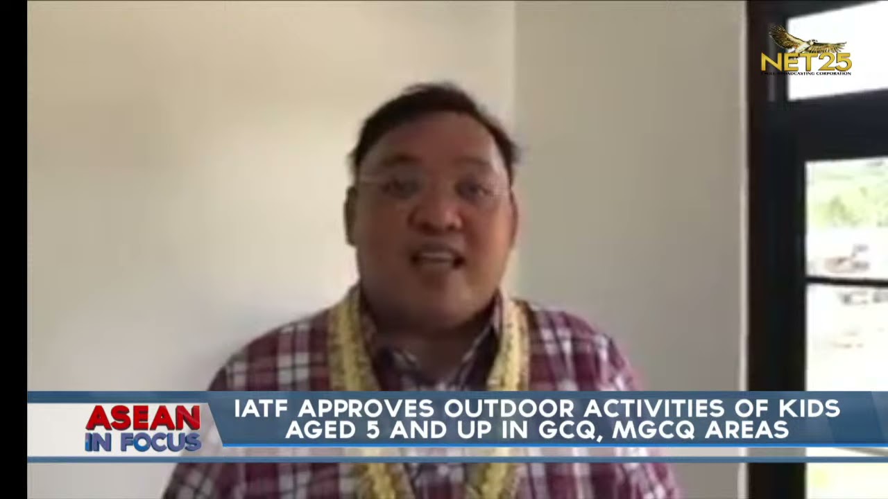 IATF approves outdoor activities of kids aged 5 and up in GCQ, MGCQ areas