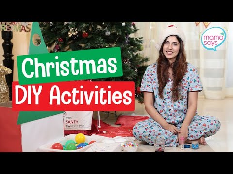 Kid Kulture | Christmas DIY Activities | Keeping up with 🎅| Mama Says