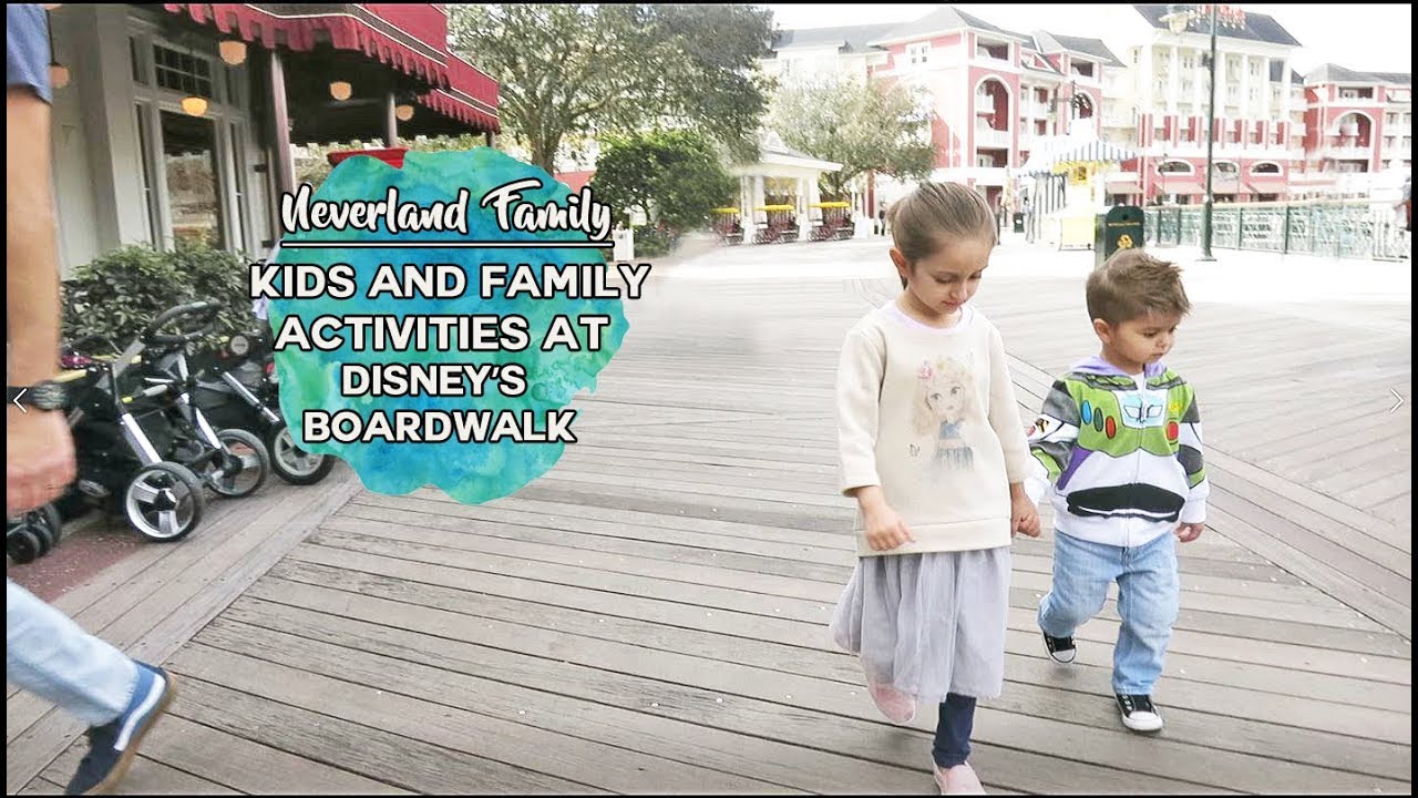 Kid friendly activities at Disney's Boardwalk Resort