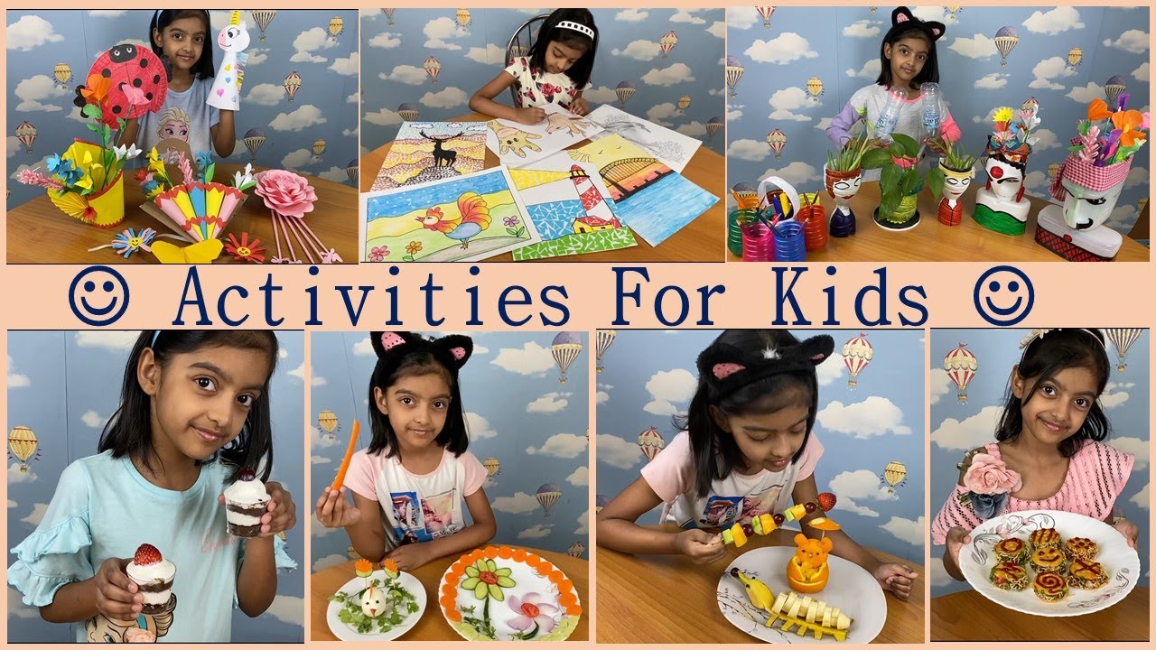 Kids Activities at Home | Fun Activities for kids | Summer Activities