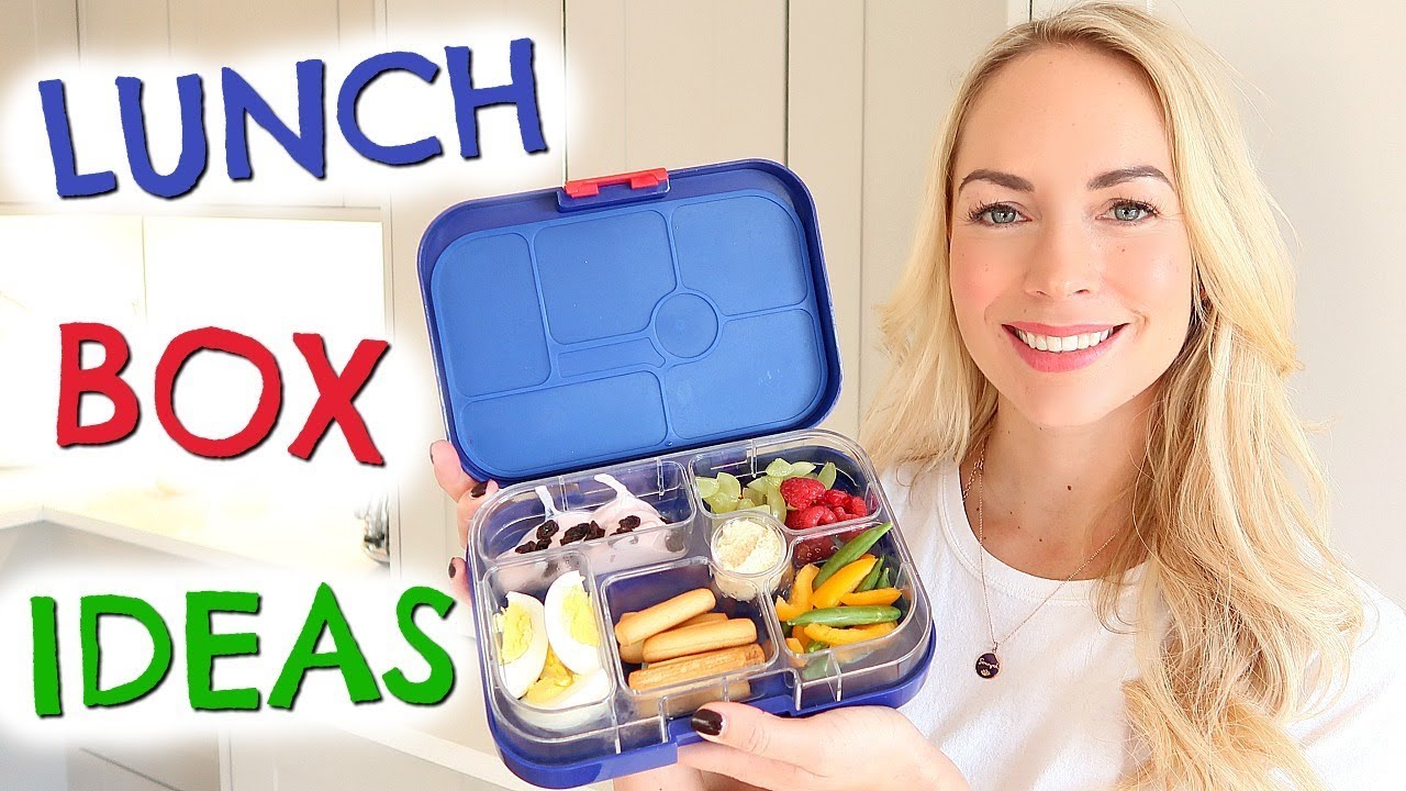 LUNCHBOX IDEAS  FOR KIDS  |  Easy + Healthy Sandwich Alternatives + Bento Box