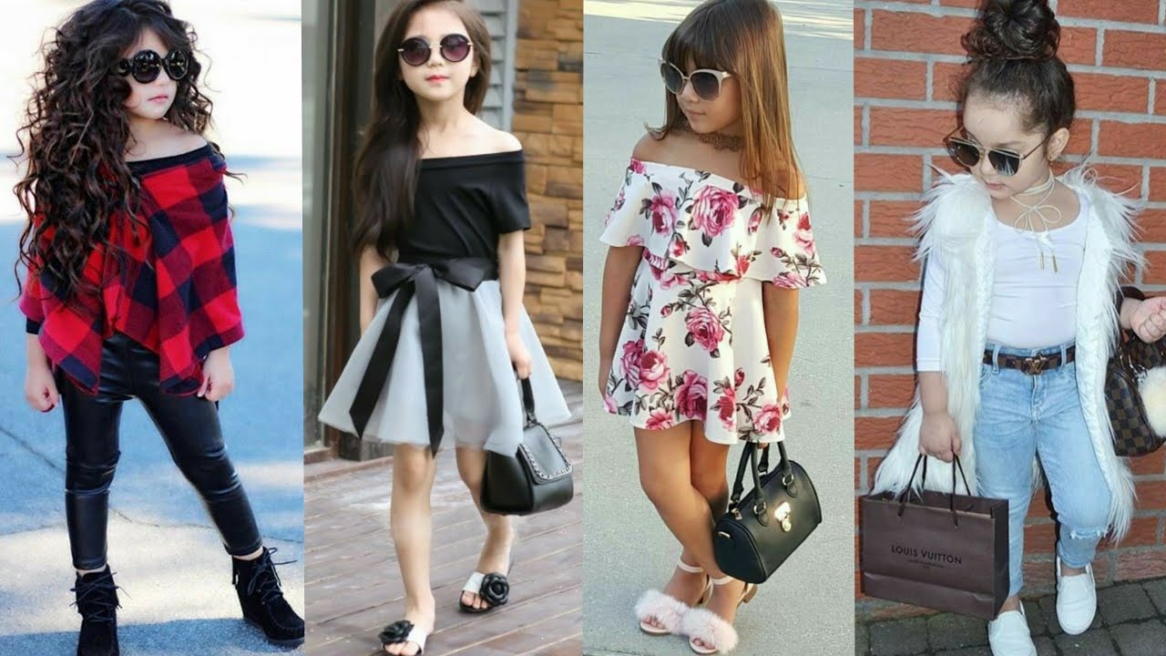 Latest Girls Kid's Modern Outfit Ideas || Kid's Trendy Fashion Collection 2018
