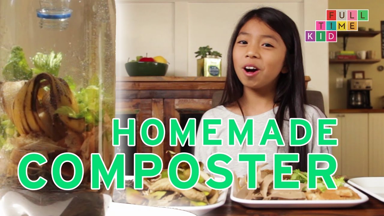 Making a Homemade Composter! | Full-Time Kid | PBS Parents