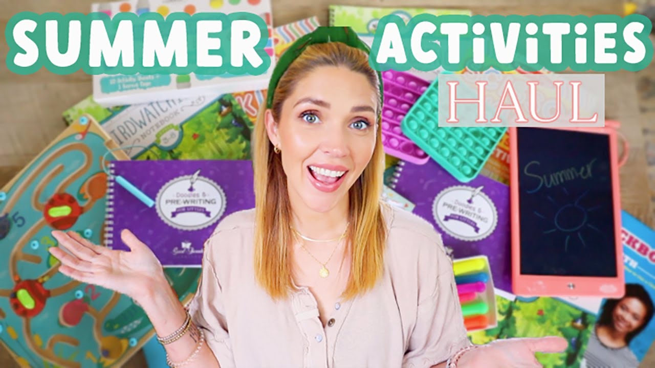✨ NEW HAUL✨  Summer Activities for kids! (Hands on, Open Ended Play + More...)
