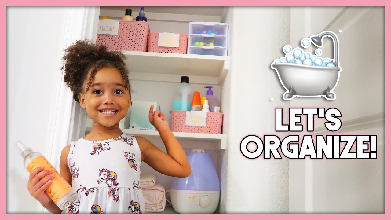 Organize With Me! | Kid's Bathroom Ideas