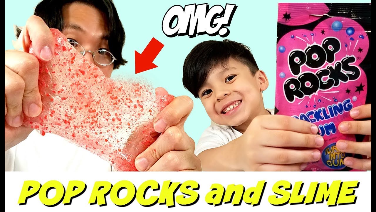 POPROCKS AND SLIME | Slime Experiment for Kids | Play Time | Kid vs Dad