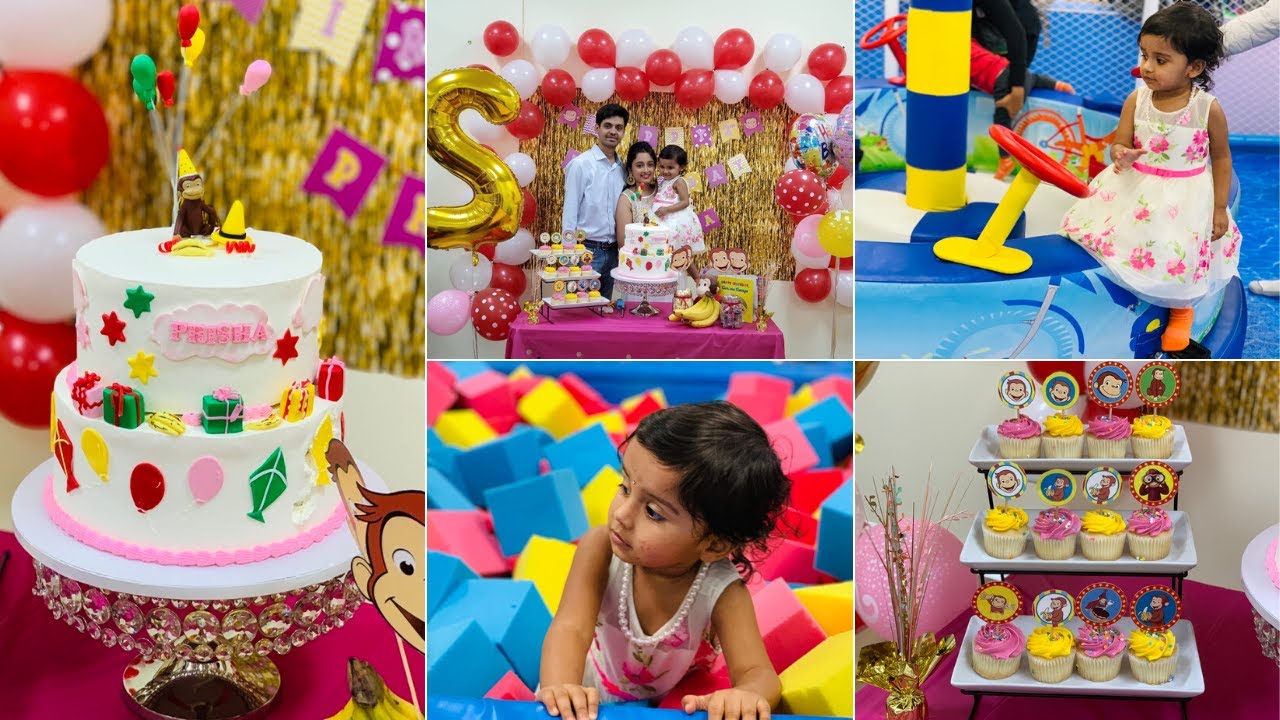 PRISHA'S 2nd Birthday Celebration | DIY Indian Birthday Party Decoration/ Kid's Birthday Party Ideas