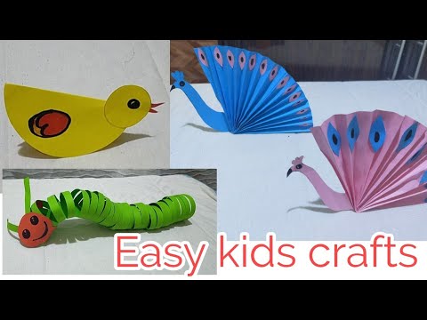 Paper craft--Easy and Creative Summer Camp Activities for Kids|paper art| DIY Fun Idea Craft