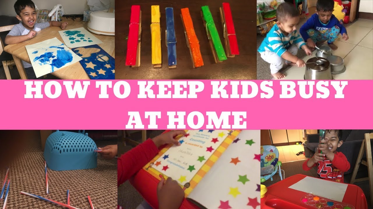 SUMMER ACTIVITIES FOR KIDS | HOW TO KEEP KIDS BUSY AT HOME | FARYAL HASSAN