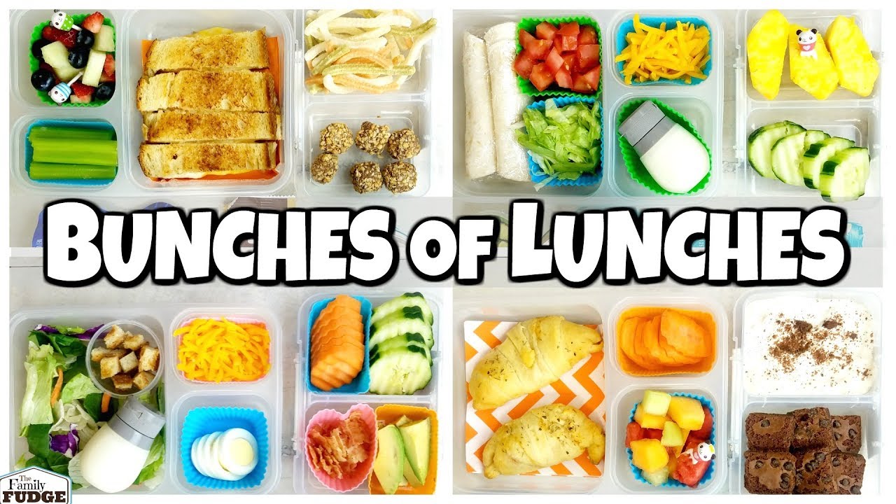 School LUNCH Ideas for OLDER KIDS  🍎 Bunches of Lunches