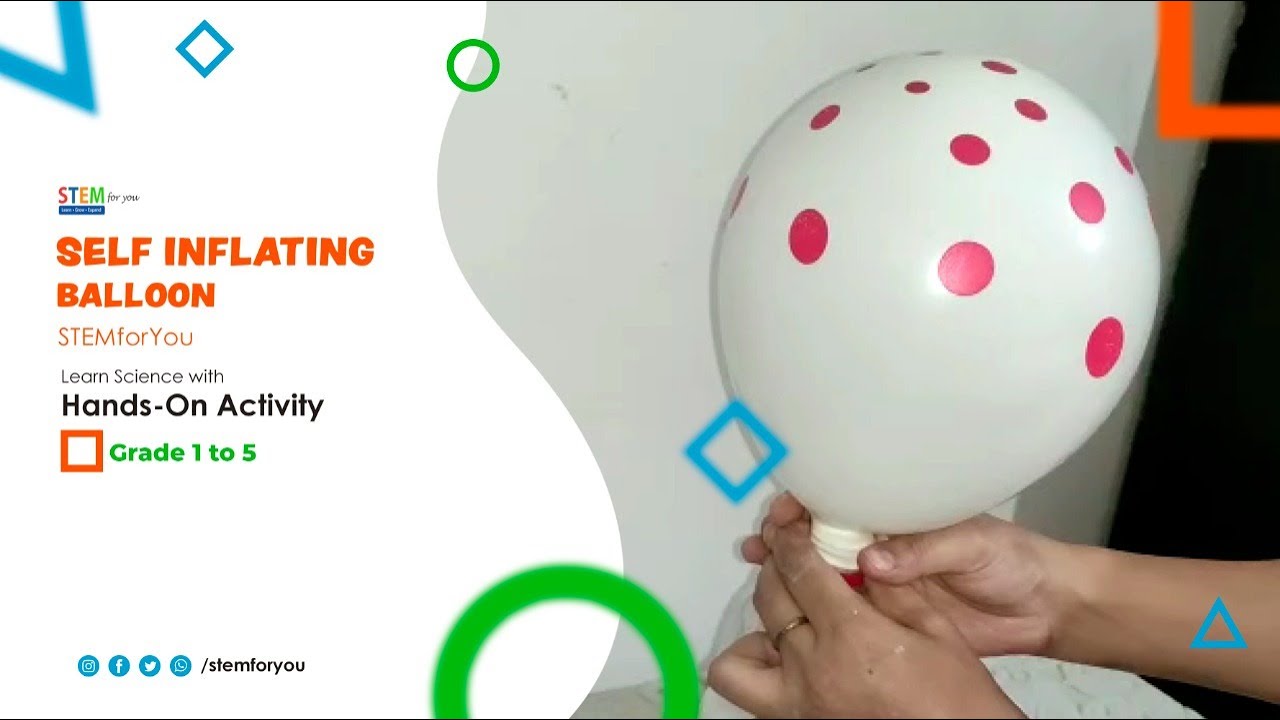 Self Inflating Balloon | Science Activities for Kids