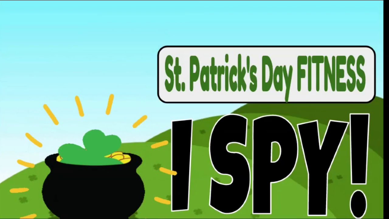 St. Patrick's Day Fitness- I SPY! Kid's Tabata Workout  PE activity or BRAIN BREAK!