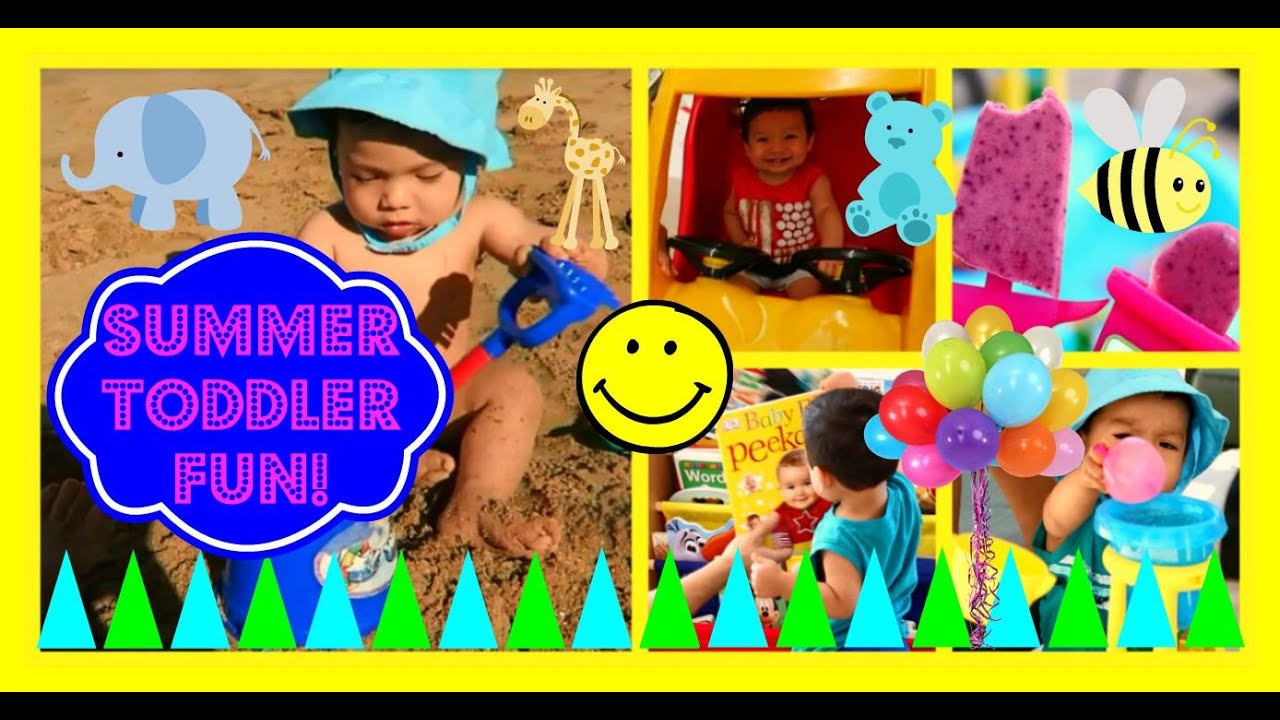 Summer Must Try Activities & DIY with Toddlers, Babies, Kids!