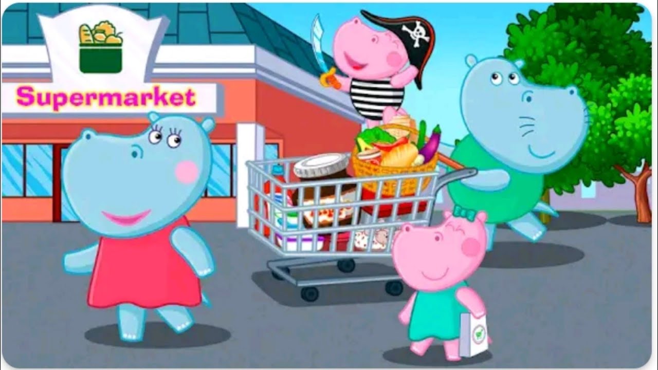 Supermarket shopping game for kids|supermarket kids activities|kids intertainment|6core study|