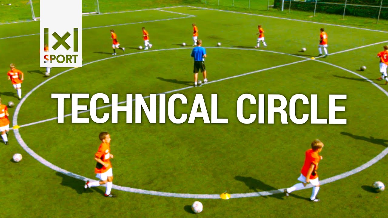 ⚽ Technical Circle - Creative Football/ Soccer Activity for Kids - Soccer Drills