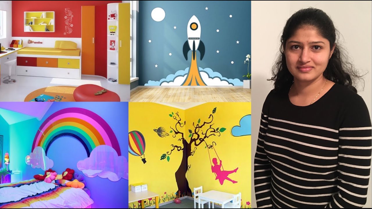 Top 100 Kid's Room Wall Color Ideas, Kid's Bedroom Color Combinations, Kid's Room Paint Color Ideas