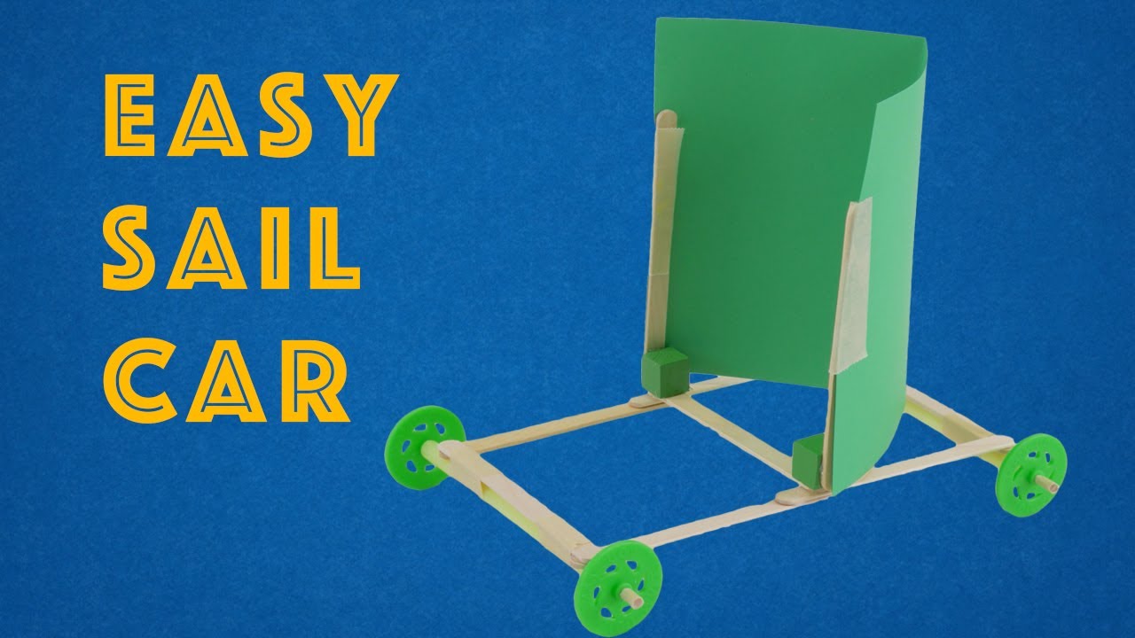 Young Engineers: Wind-Powered Sail Car - Easy DIY STEM Activity for Kids