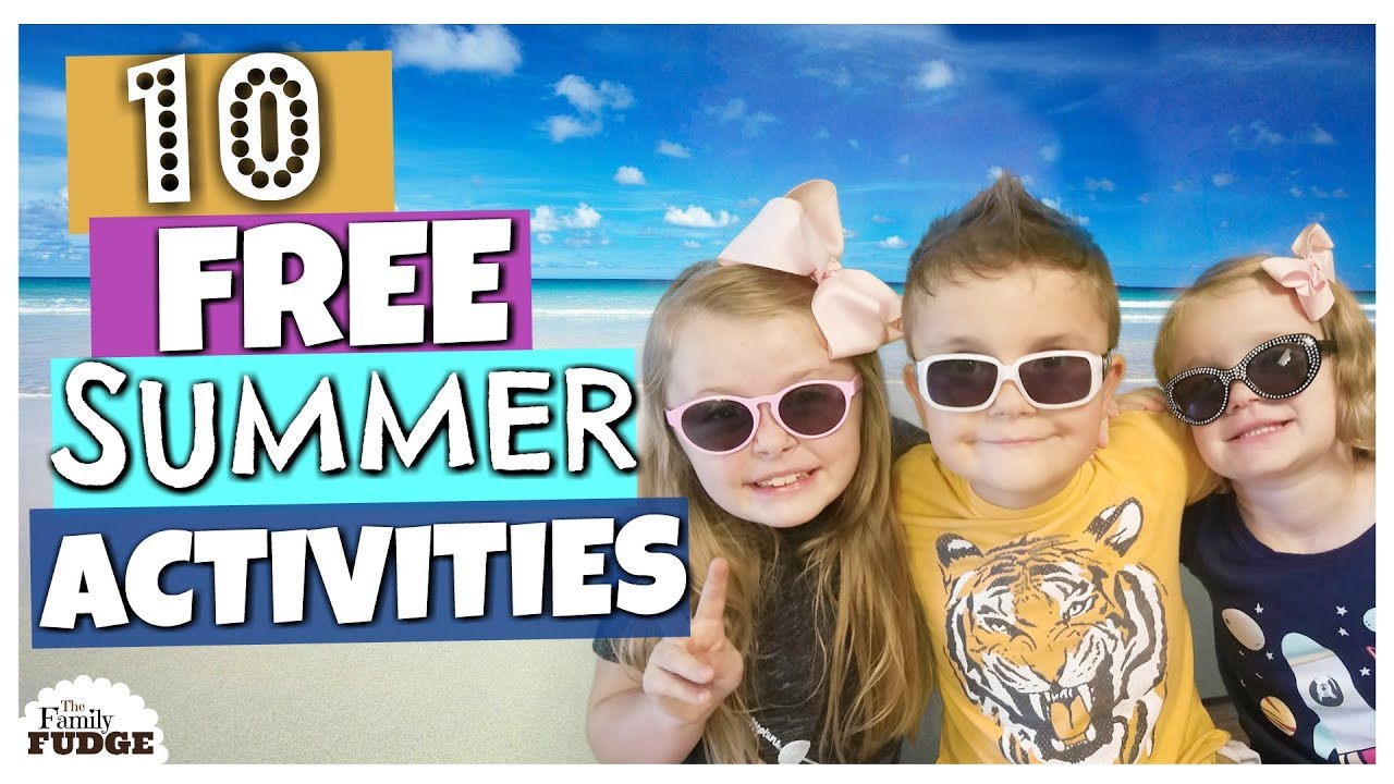 10 Fun FREE Kid Activities || Summer Boredom Hacks for KIDS
