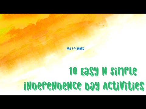 10 Independence Day Activities for kids| Most Trending Virtual Celebration Ideas| Age 2-5 Years