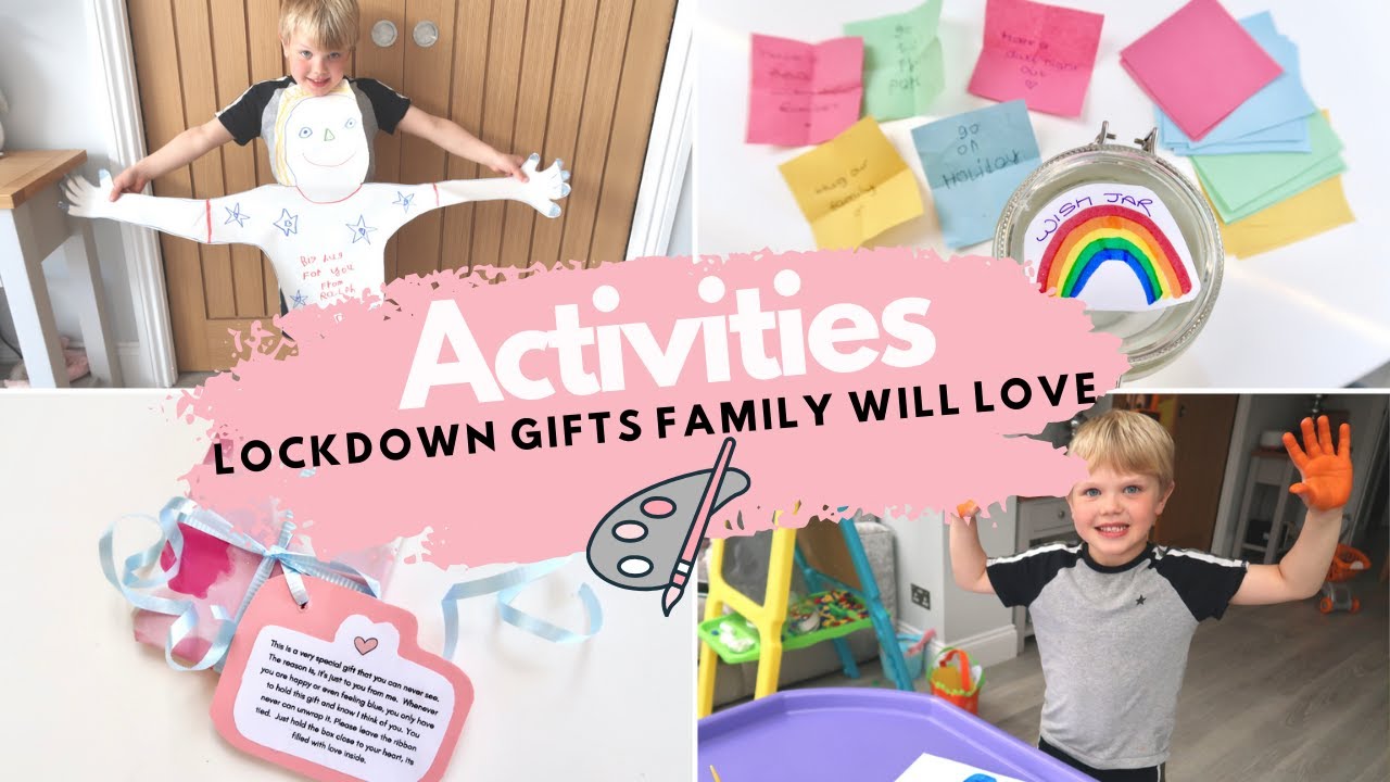 5 KIDS ACTIVITIES IN LOCKDOWN | DIY GIFTS FAMILY WILL LOVE!