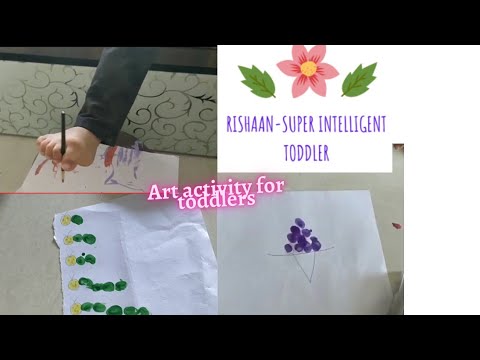 Art activities for kids|Art activities for 3-4 year olds|Art activity for toddlers|