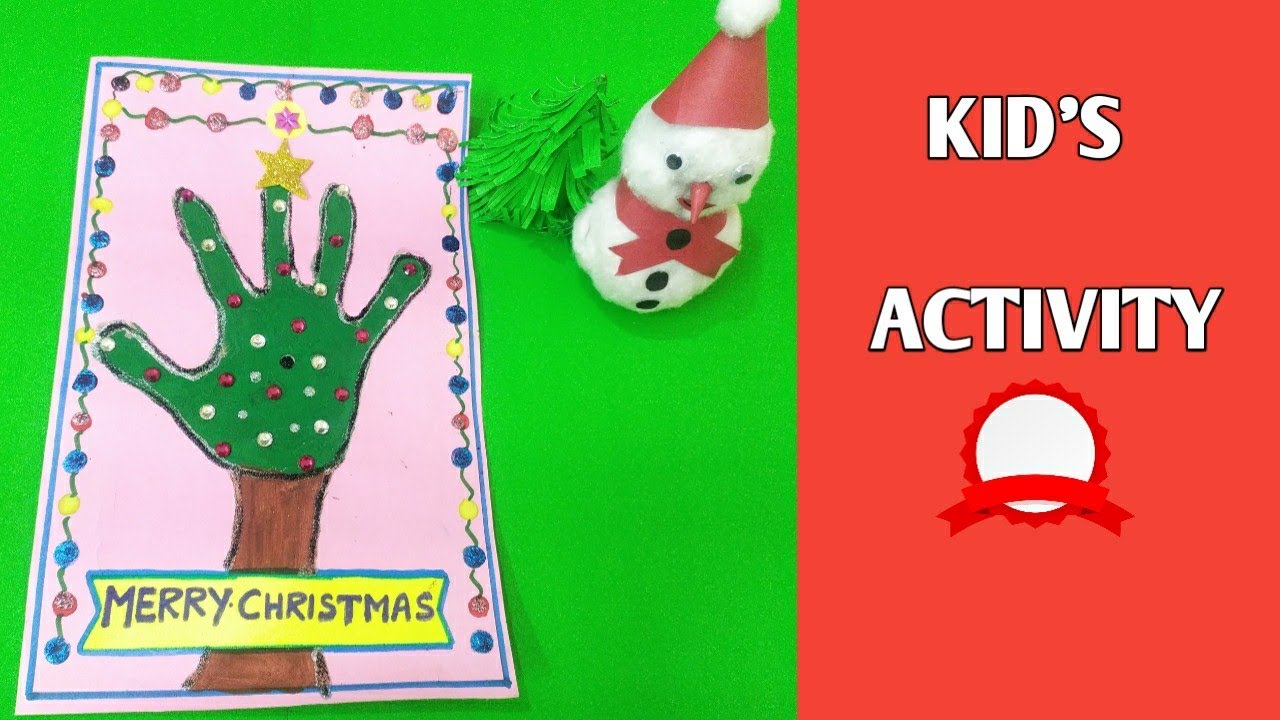 Christmas activity for kid's ||Easy Art and craft || merry Christmas