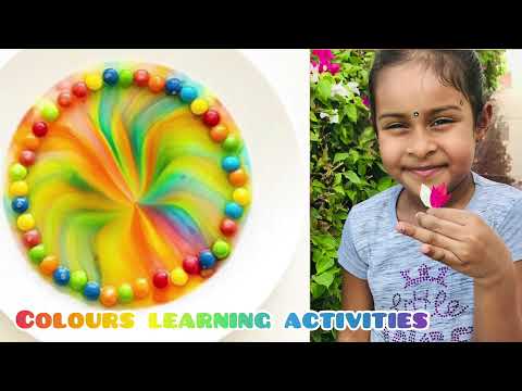 Colours Learning Activities for kid’s-Brain Boosting 🤩🤩🤩