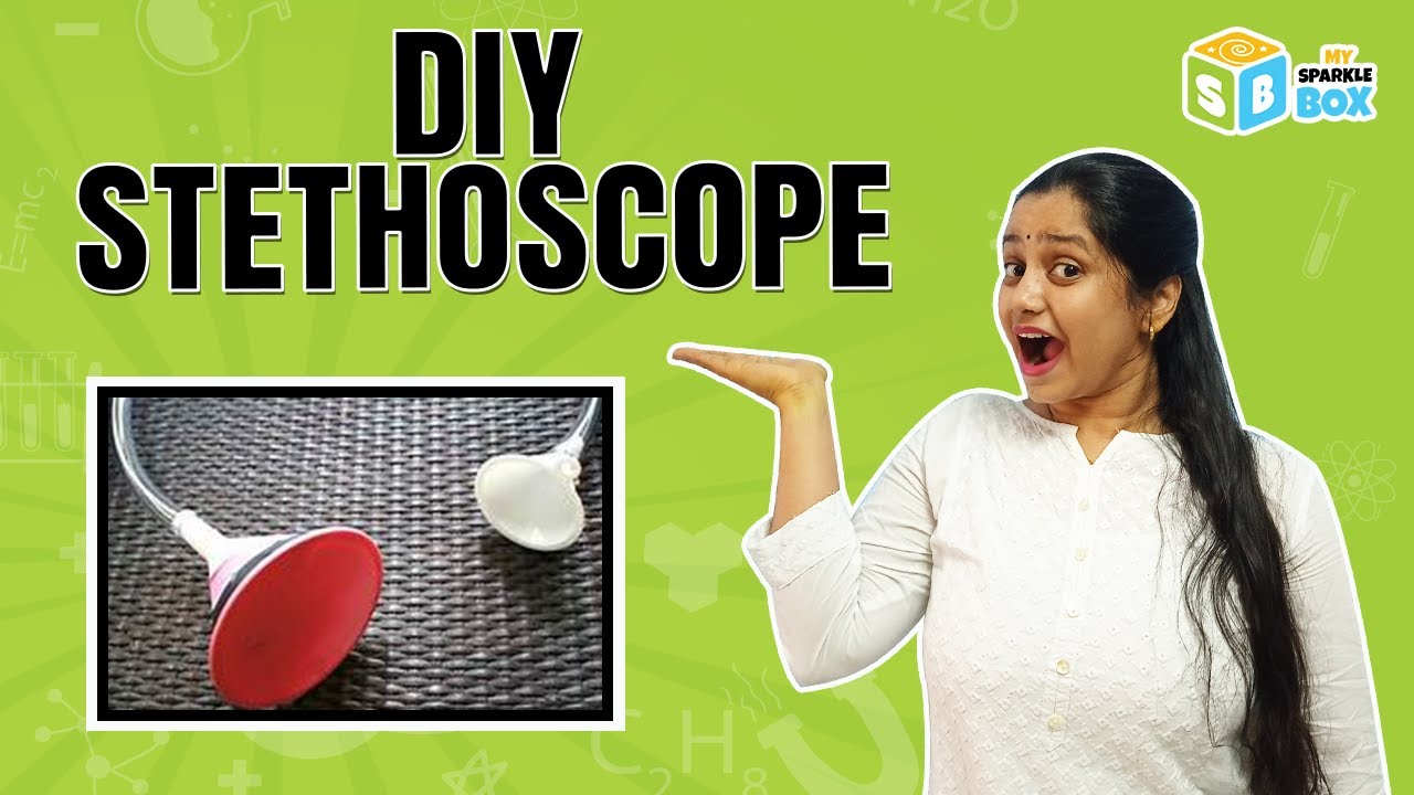 DIY Stethoscope | Grade 7 Science Experiments | Easy Science Activities for kids | Sparkle Box