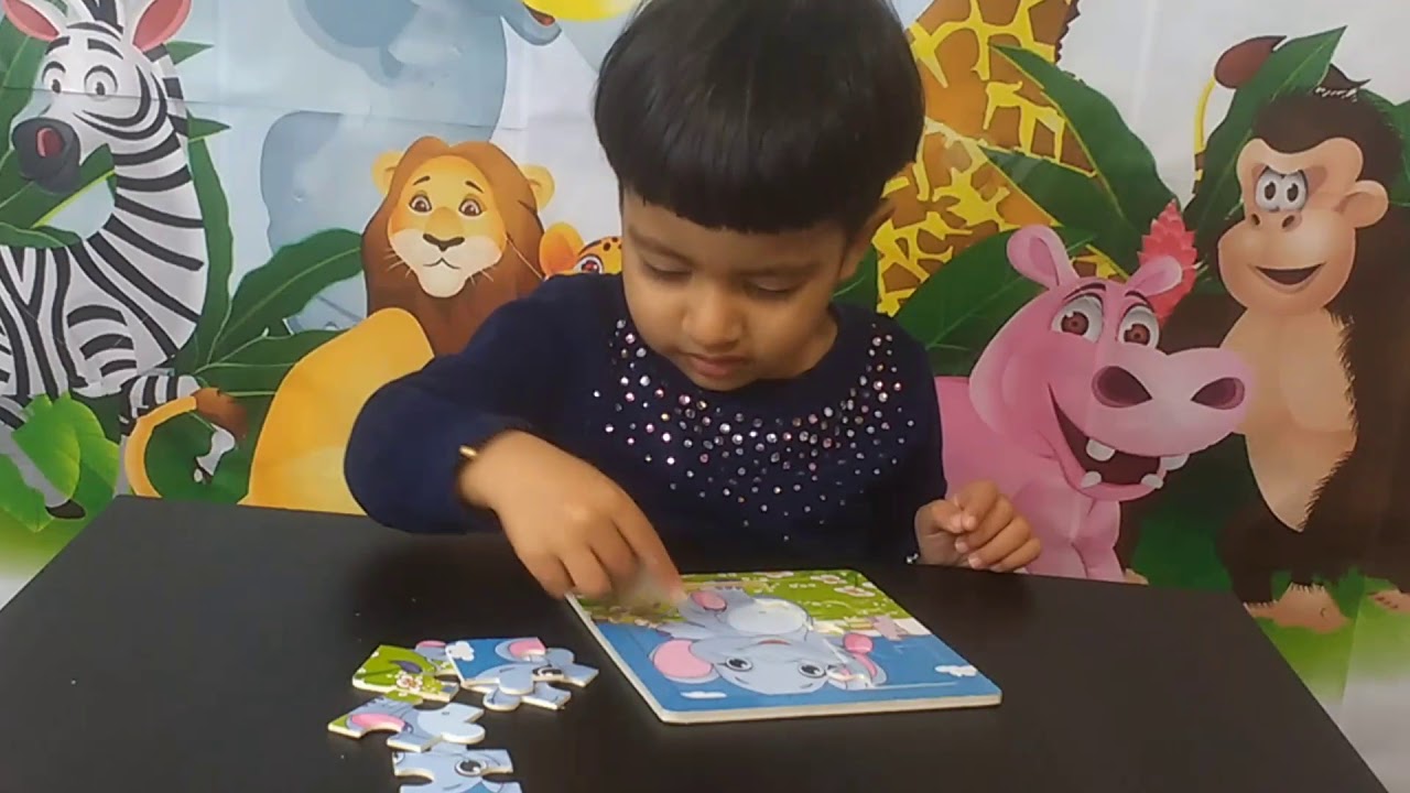Elephant Puzzle Activity for Kids | Kid Activity