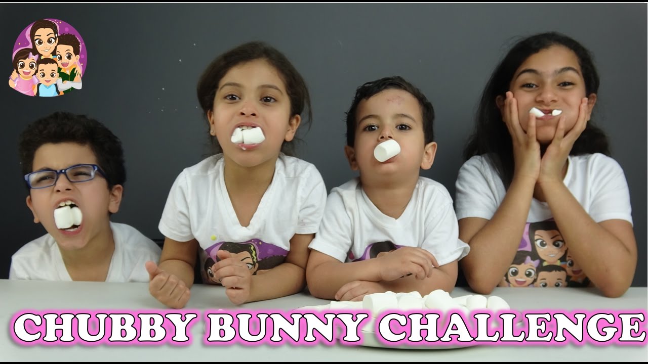 Family Game Night Ideas - CHUBBY BUNNY CHALLENGE: Kid Friendly (Challenges For Kids)