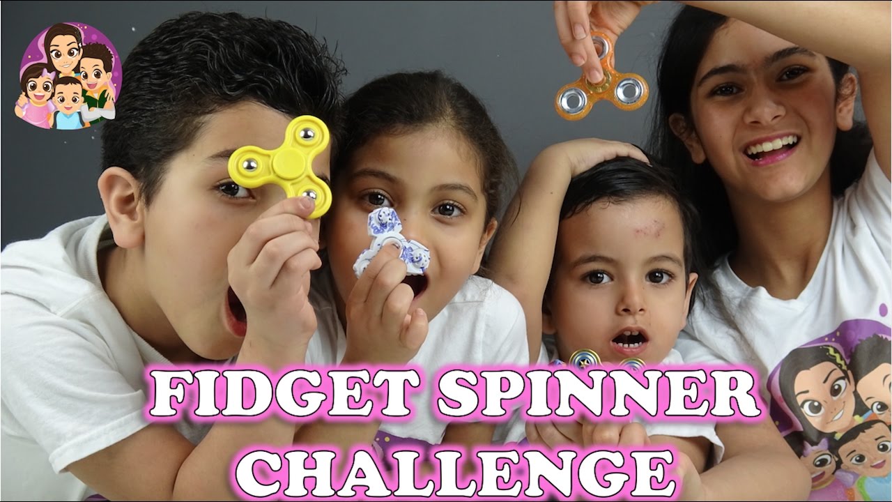 Family Game Night Ideas - FIDGET SPINNER CHALLENGE: Kid Friendly (Kids Fun Challenges)