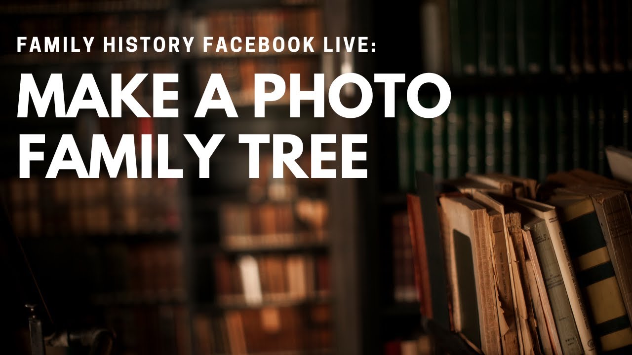 Family History Kid Activity: Make a Photo Family Tree