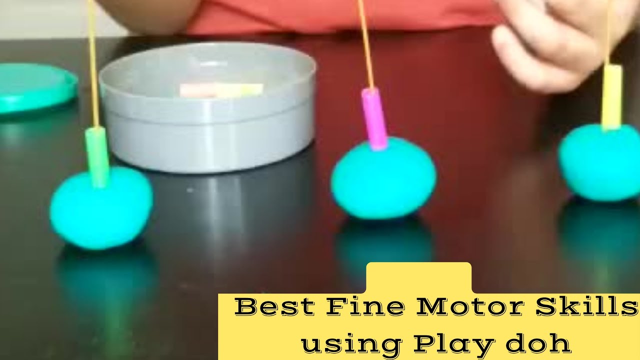 Fine Motor skills | Enhance your kid fine motor skills | Fun Activities | Play Doh Activity