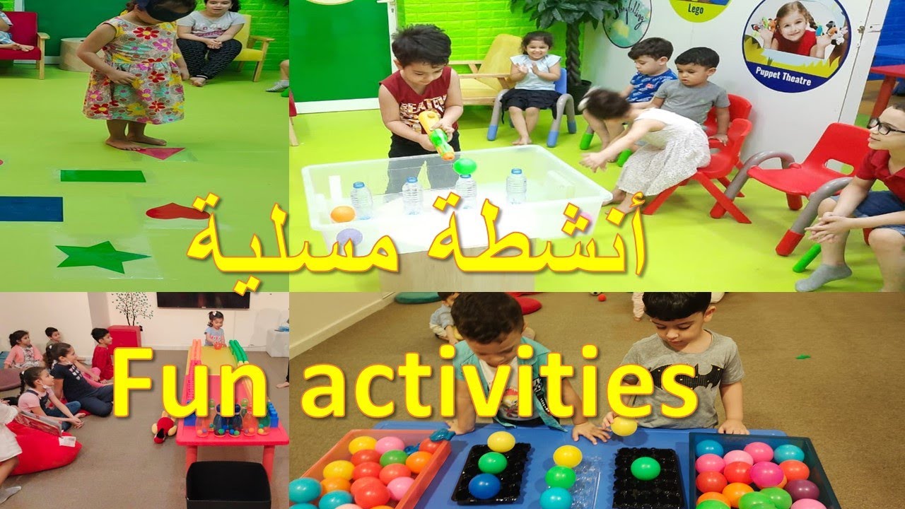 Fun  activities for kids💪أنشطة مسلية😄ومفيدة للأطفال