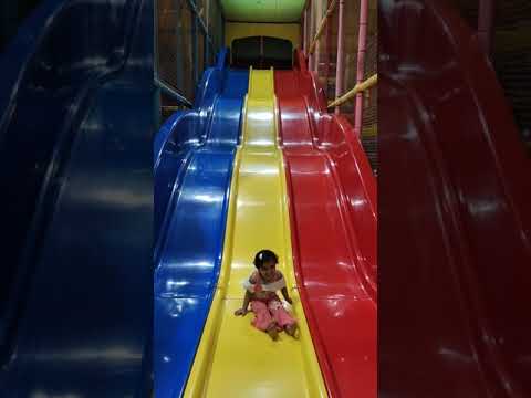 Fun indoor playground for kids/ playtime on slide#Fun activities for kids#Kids Favourite slide