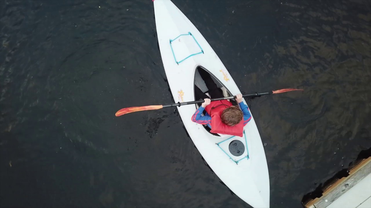 Fun outdoor learning activities for kids - teach your kid kayaking independently.