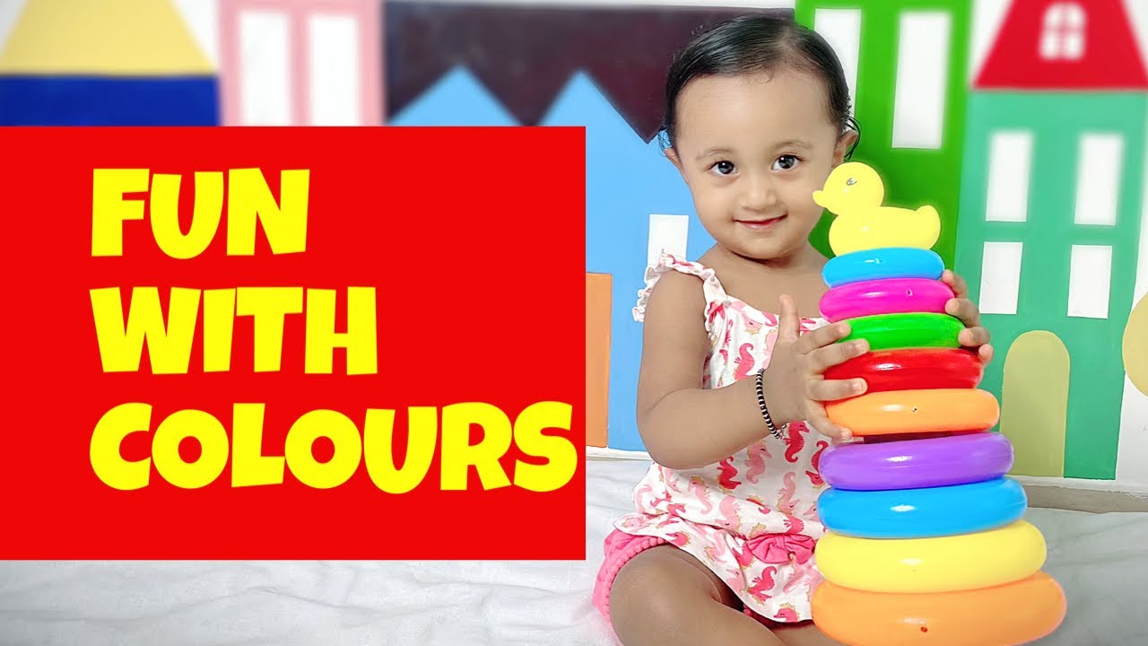 Fun with Colours Activity I Stacking Rings I Smart Kid EP-02