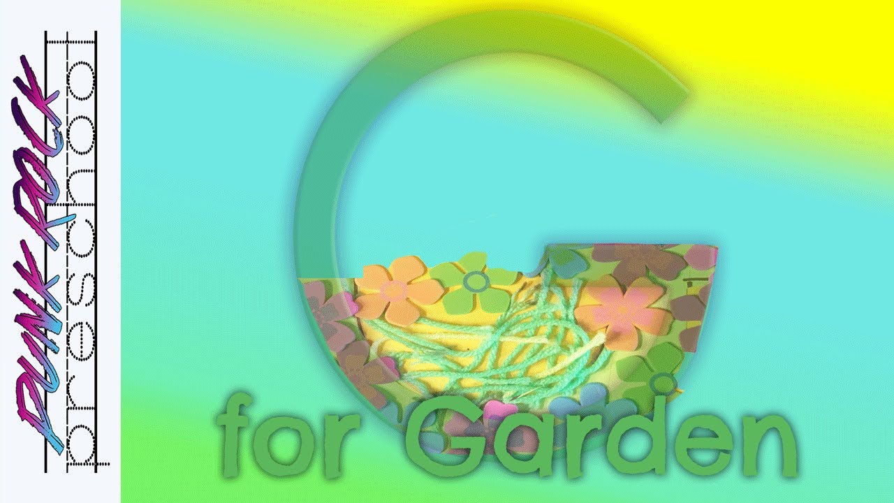 G for Garden | Fun Preschool Crafts for Kids | Best Preschool Activities for Kids